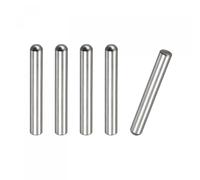 TA-VIGOR 5Pcs 6mm x 60mm Dowel Pins, 304 Stainless Steel Shelf Support Cylindrical Pin Pegs Shelf Support Pegs Fasten Elements for Furniture, Cabinets, and Mechanical Applications
