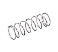 TA-VIGOR 5Pcs Compressed Spring, 10mm OD,0.7mm Wire Size,9mm Compressed Length,30mm Free Length Dual Extended Durable Dual Hook Tension Spring for Furniture Screen Doors Repair Projects