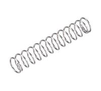 TA-VIGOR 5Pcs Compressed Spring, 18mm OD,1.6mm Wire Size, 100mm Free Length Dual Extended Durable Dual Hook Tension Spring for Furniture Screen Doors Repair Projects