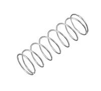 TA-VIGOR 5Pcs Compressed Spring, 18mm OD,1mm Wire Size,9mm Compressed Length,50mm Free Length Dual Extended Durable Dual Hook Tension Spring for Furniture Screen Doors Repair Projects