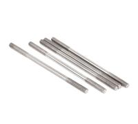 TA-VIGOR 5Pcs Double End Threaded Stud Screw Bolt, M4x80mm 304 Stainless Steel Rod Bolts Thread Reducer Adapter, Adjustable Push Rod Stud for Furniture Hardware Machinery Maintenance and Fixes