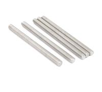 TA-VIGOR 5Pcs M10 x 120mm Fully Threaded Rod, 304 Stainless Steel Studding Rod Bar, Right Hand Threads Rods for Anchor Bolts, Clamps, Hangers and U-Bolts