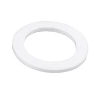 TA-VIGOR 5Pcs PTFE Flat Washers 30mm OD x 20mm ID x 2mm Thick Sealing Gaskets, White Flange Gaskets for Faucet Pipe Water Hose