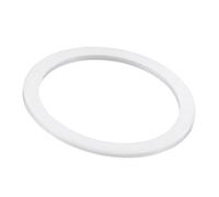 TA-VIGOR 5Pcs PTFE Flat Washers 55mm OD x 45mm ID x 2mm Thick Sealing Gaskets, White Flange Gaskets for Faucet Pipe Water Hose