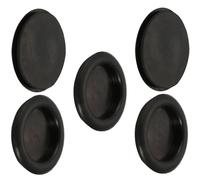 TA-VIGOR 5Pcs Rubber Blanking Grommet, 40mm Black Rubber Grommets Electrical Holes Cable Wire Gaskets Protector for Wires, Plugs, Cables Holes, Car, Boat, Pump, Plumbing, Cable Wiring