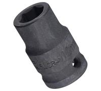 TA-VIGOR 6-Point Impact Socket, 1/2-Inch Drive 12mm Spindle Axle Nut Socket Driver, Durable CR-V Steel 38mm Length Nut Impact Socket for Auto Repair Easy Removal, Shallow Metric Sizes