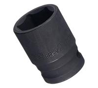 TA-VIGOR 6-Point Impact Socket, 1/2-Inch Drive 21mm Spindle Axle Nut Socket Driver, Durable CR-V Steel 39mm Length Nut Impact Socket for Auto Repair Easy Removal, Shallow Metric Sizes