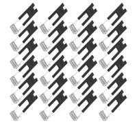 TA-VIGOR 67mmx19mm Downlight Spring Clips, Recessed Ceiling Light Spring Clip, Retaining Torsion Lighting Clips Securing Clamps for LED Downlight and Panel and Ceiling Light - 24PCS