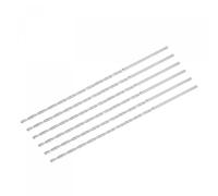 TA-VIGOR 6Pcs 3mm Extra Long Twist Drill Bits, 200mm Length High-Speed Steel HSS Straight Shank Spiral Drill Bits for Wood Metal Aluminum Plastic