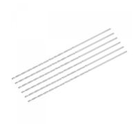 TA-VIGOR 6Pcs 3mm Extra Long Twist Drill Bits, 300mm Length High-Speed Steel HSS Straight Shank Spiral Drill Bits for Wood Metal Aluminum Plastic