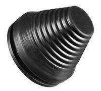 TA-VIGOR 6Pcs Conical Rubber Grommet Mount Dia 50mm Drill Hole Black Tower Shaped Grommets Wire Protection Firewall Hole Plug