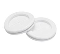 TA-VIGOR 6Pcs Round Rubber Grommets 50mm Double-Sided Wire Gaskets