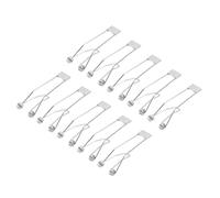TA-VIGOR 75x24mm Downlight Spring Clips, 12 Pack Emitting Diode Recessed Lighting Accessories Securing Clamps for Ceiling Lamp