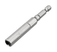 TA-VIGOR 80mm Nut Setter Driver Drill Bit Set, 1/4 inch Hex Shank Quick Change, 7mm Length Metric Nut Driver Set for Woodworking, Machine Maintenance, Auto Repairing, Furnitures, No-Magnetic