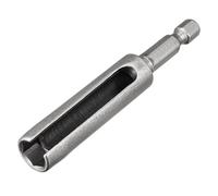 TA-VIGOR 8mm Nut Driver, 1/4 Quick-Change Hex Shank Slotted Drill Bit Socket Wrench Tool, 3 Inch Length Nut Extractor Socket for Extended Reach