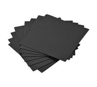 TA-VIGOR 8Pcs Black EVA Foam Sheets 10 x 10 Inch, 3mm Thick Foam Board for Cosplay, DIY Arts and Crafts Projects