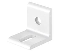 TA-VIGOR 8Pcs Inside Corner Brace Angle Bracket 2 Holes Fastener L Shape 30mmx30mmx27mm for 3030 Series Aluminum Extrusion Profile