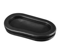 TA-VIGOR 8Pcs Oval Rubber Grommet, 30 x 60mm Double Sided Rubber Hole Plug Closed Grommets Electrical Wire Gasket for Wire Cable Protection