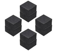TA-VIGOR 8Pcs Rubber Anti Vibration Pads, 50mm x 50mm x 30mm (LWT) - Heavy Duty Non-Slip Isolation Mats for Washing Machine, Air Conditioner, Compressor, Dryer and HVAC Equipment
