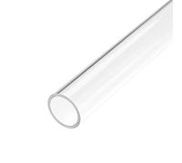 TA-VIGOR Acrylic Pipe Clear Rigid Round Tube 21mm ID 25mm OD 305mm for Lamps and Lanterns, Water Cooling System