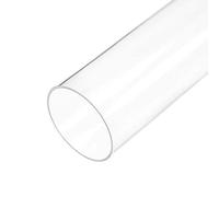 TA-VIGOR Acrylic Pipe Clear Rigid Round Tube 41mm ID 45mm OD 305mm for Lamps and Lanterns, Water Cooling System