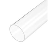 TA-VIGOR Acrylic Pipe Clear Rigid Round Tube 61mm ID 65mm OD 305mm for Lamps and Lanterns, Water Cooling System