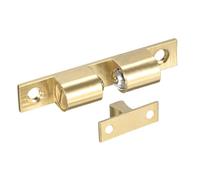 TA-VIGOR Adjustable Double Ball Tension Roller Catches, 40mm Solid Brass Door Catch Furniture Latch for Cabinet Cupboards Wardrobes