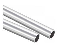 TA-VIGOR Aluminium Round Tubes 2Pcs 6063 25mm OD 19mm ID 300mm Length