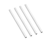 TA-VIGOR Aluminium Square Tubes 4Pcs 6063 8mm x 8mm x 1mm 200mm Length
