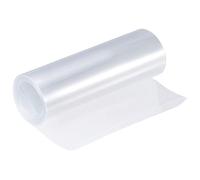 TA-VIGOR Battery Wrap PVC Heat Shrink Tubing, 150mm Width Flat Battery Sleeves, 3M Long Good Insulation Heat Shrink Tubing for 18650 21700 AA AAA Battery protection, Clear