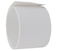 TA-VIGOR Battery Wrap PVC Heat Shrink Tubing, 40mm Width Flat Battery Sleeves, 1M Long Good Insulation Heat Shrink Tubing for 18650 21700 AA AAA Battery protection, White