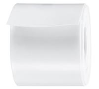 TA-VIGOR Battery Wrap PVC Heat Shrink Tubing, 43mm Width Flat Battery Sleeves, 5M Long Good Insulation Heat Shrink Tubing for 18650 21700 AA AAA Battery protection, White