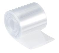 TA-VIGOR Battery Wrap PVC Heat Shrink Tubing, 60mm Width Flat Battery Sleeves, 6M Long Good Insulation Heat Shrink Tubing for 18650 21700 AA AAA Battery protection, Clear