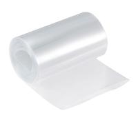 TA-VIGOR Battery Wrap PVC Heat Shrink Tubing, 85mm Width Flat Battery Sleeves, 3M Long Good Insulation Heat Shrink Tubing for 18650 21700 AA AAA Battery protection, Clear