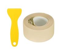 TA-VIGOR Black Caulk Tape 1.5" x 16.4Ft Self Adhesive Waterproof Sealant Strip Bathroom Kitchen Caulking Tape for Sink Bath Worktop Edge Sealing