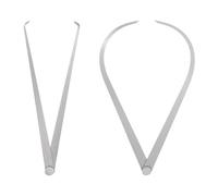 TA-VIGOR Calipers Set 300mm 12 Inch, Firm Joint Inside Outside Caliper 410 Stainless Steel Measuring Tool, Internal External Callipers for Diameter Thickness Measurement