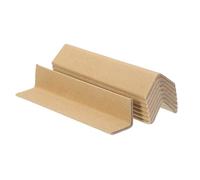 TA-VIGOR Cardboard Corner Protector L Shaped, 150x30mm Package Frame Protectors Cardboard Guard Pallet Protectors for Art, Packing, Shipping, 24PCS