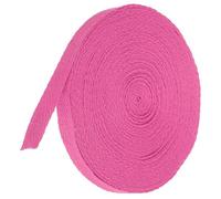TA-VIGOR Cotton Twill Tape Ribbon 10mm, 10 Yards Bias Binding Tape Bunting Tape Soft Natural Herringbone Webbing Tape Roll for Sewing Dressmaking Gift Wrapping DIY Craft, Rose Red