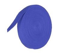 TA-VIGOR Cotton Twill Tape Ribbon 15mm, 10 Yards Bias Binding Tape Bunting Tape Soft Natural Herringbone Webbing Tape Roll for Sewing Dressmaking Gift Wrapping DIY Craft, Dark Blue