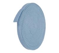 TA-VIGOR Cotton Twill Tape Ribbon 6mm, 10 Yards Bias Binding Tape Bunting Tape Soft Natural Herringbone Webbing Tape Roll for Sewing Dressmaking Gift Wrapping DIY Craft, Steel Blue