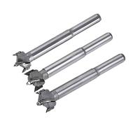 TA-VIGOR Forstner Drill Bit 14mm 15mm 16mm Dia., Carbide Alloy Steel Wood Hole Saw Auger Opener for Woodworking Hinge Hole Drilling Boring Bit Cutter(3in1 Set)