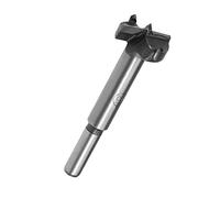 TA-VIGOR Forstner Drill Bit 25mm, Tungsten Carbide Wood Hole Saw Auger Opener for Woodworking Hinge Hole Drilling Boring Bit Cutter Gray