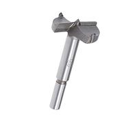 TA-VIGOR Forstner Drill Bit 40mm, Tungsten Carbide Wood Hole Saw Auger Opener for Woodworking Hinge Hole Drilling Boring Bit Cutter Gray