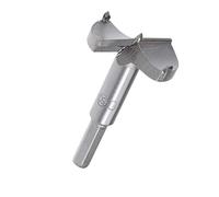 TA-VIGOR Forstner Drill Bit 50mm, Tungsten Carbide Wood Hole Saw Auger Opener for Woodworking Hinge Hole Drilling Boring Bit Cutter (Gray)