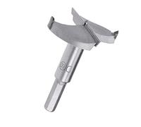 TA-VIGOR Forstner Drill Bit 60mm, Tungsten Carbide Wood Hole Saw Auger Opener for Woodworking Hinge Hole Drilling Boring Bit Cutter (Gray)