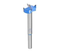 TA-VIGOR Forstner Drill Btt 22mm, Tungsten Carbide Wood Hole Saw Auger Opener for Woodworking Hinge Hole Drilling Boring Bit Cutter Blue