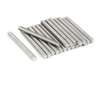 TA-VIGOR Fully Threaded Rods 20Pcs M6 x 25mm 304 Stainless Steel Stud Bar