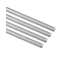 TA-VIGOR Fully Threaded Rods 4Pcs M8 x 180mm 304 Stainless Steel Stud Bar