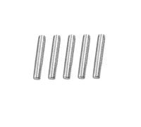TA-VIGOR Fully Threaded Rods 5Pcs M4 x 45mm 304 Stainless Steel Stud Bar
