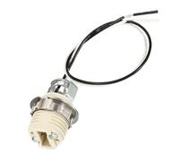 TA-VIGOR G9 Light Base Socket Kit with 10 Inch Wire, Ceramic Pin Type Lamp Holders with Socket Ring Tool, 250V 2A Heat-Resistant G9 Bulb Sockets for Ceiling and Spotlight